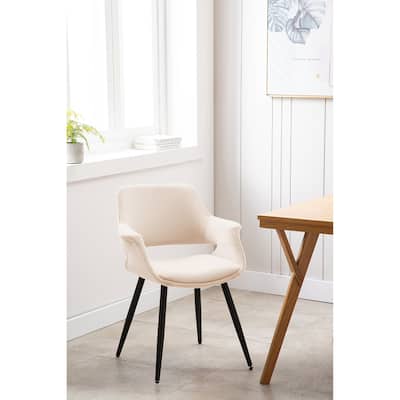 Porthos Home Fulco Velvet Mid-century Dining Chair
