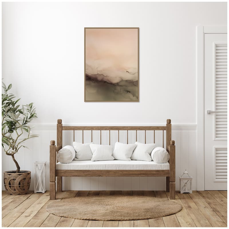 Kate and Laurel Dawn No. 2 by Amy Lighthall Framed Canvas Wall Art Print