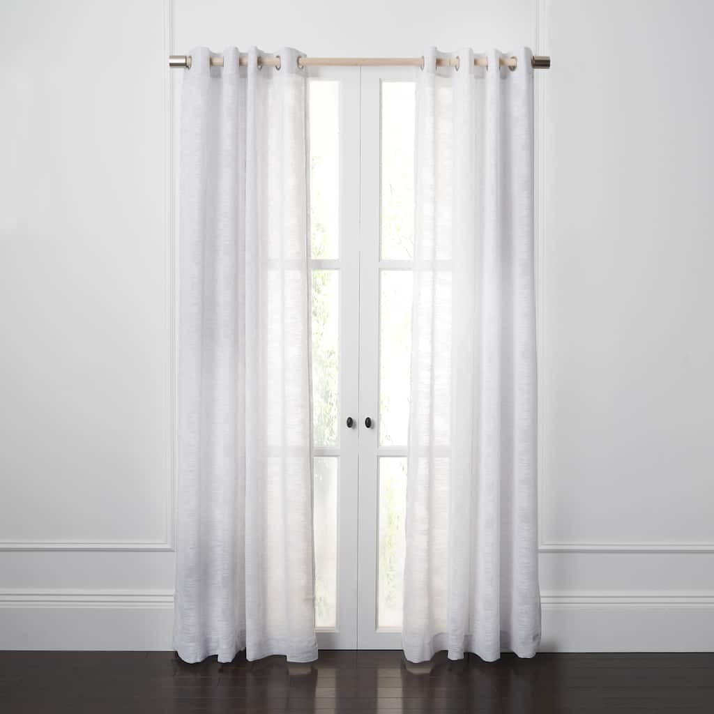 SAFAVIEH Saliye Semi-Sheer Window Curtain Panel