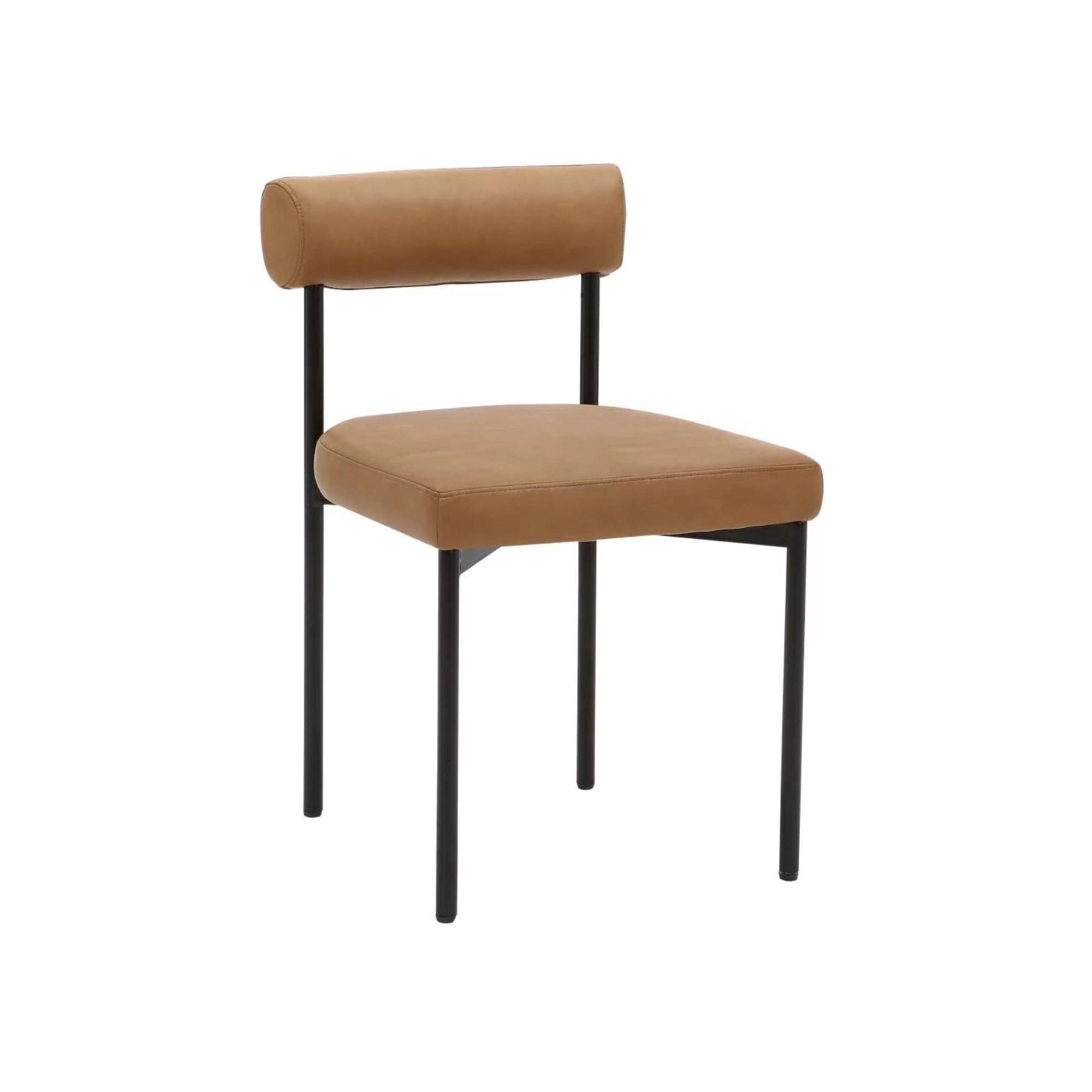 Nathan James Dahlia Counter Height Barstool or Dining Chair with Back and Upholstered Cushion