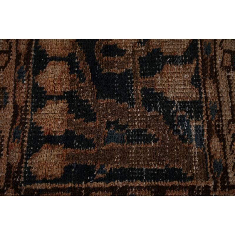 Garden Design Bakhtiari Persian Antique Area Rug Handmade Wool Carpet - 6'8" x 9'10"