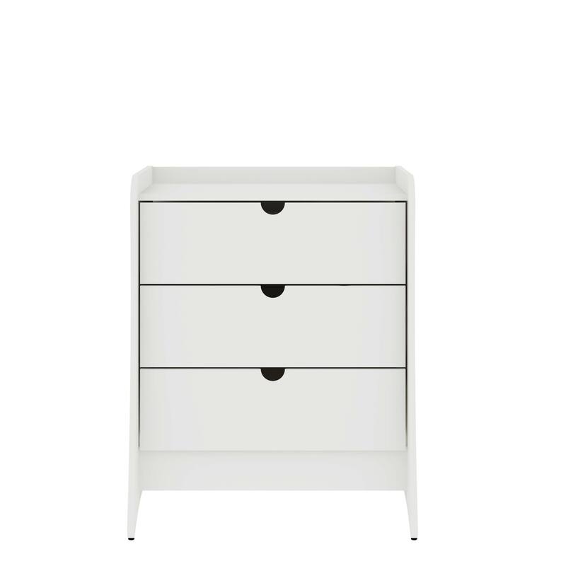 Manhattan Comfort Coney Mid-Century Modern 3-Drawer Dresser
