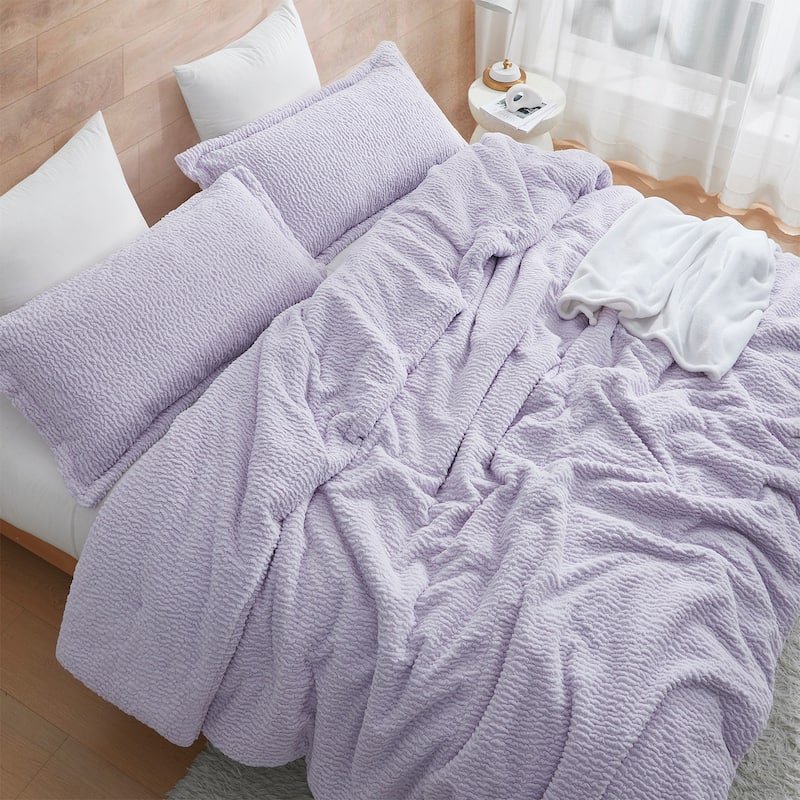 Cloud Cover - Coma Inducer® Oversized Comforter Set - Calm Lavender