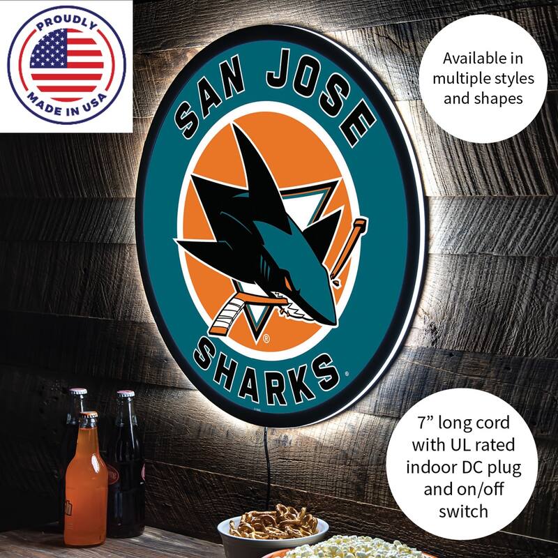 San Jose Sharks LED Lighted Sign