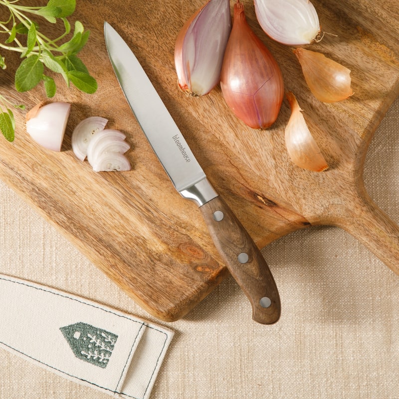 Bloomhouse Italian Walnut Forged German Steel Cutlery Series