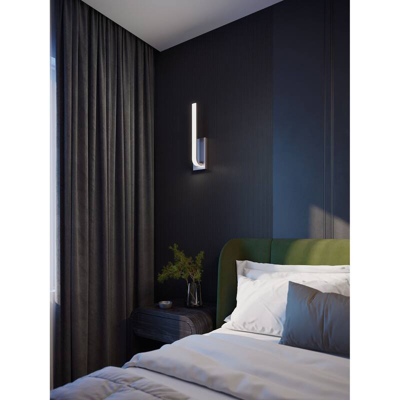 AFX Lumina 20'' LED Sconce - Satin Nickel