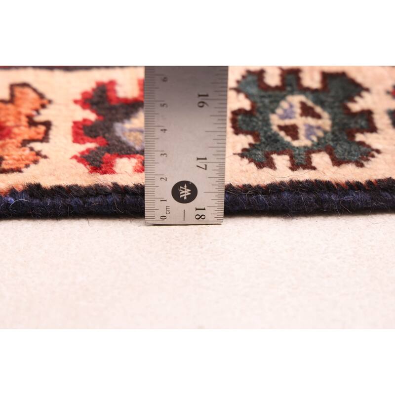 ECARPETGALLERY Hand-knotted Melis Vintage Copper Wool Rug - 4'7 x 9'1