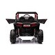 preview thumbnail 16 of 25, 12V 4WD Ride-On Car with Leather Seat, One-Button Start, High-Low Speed, Music & Power Display - Premium Ride