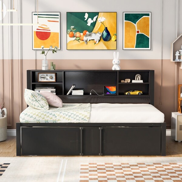 Black daybed discount full size
