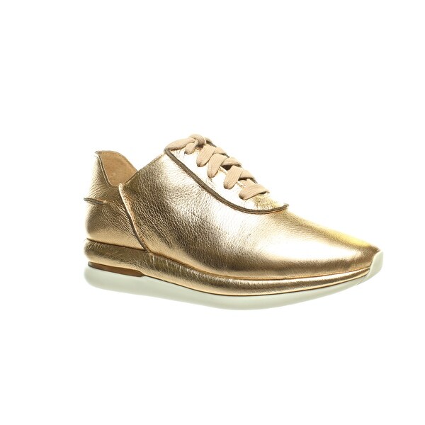 gold fashion sneakers