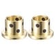 Flanged Sleeve Bearings Wrapped Oilless Bushings Brass 2pcs - Bed Bath ...