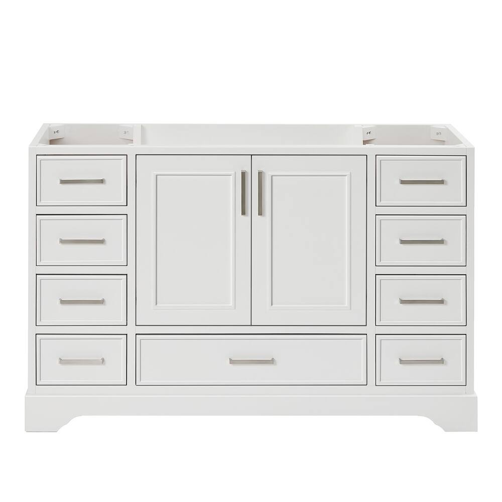 Ariel M054S-BC Stafford 55" Single Free Standing Vanity Cabinet Only