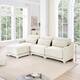 Option Beige+3 Seaters with 1 Ottoman