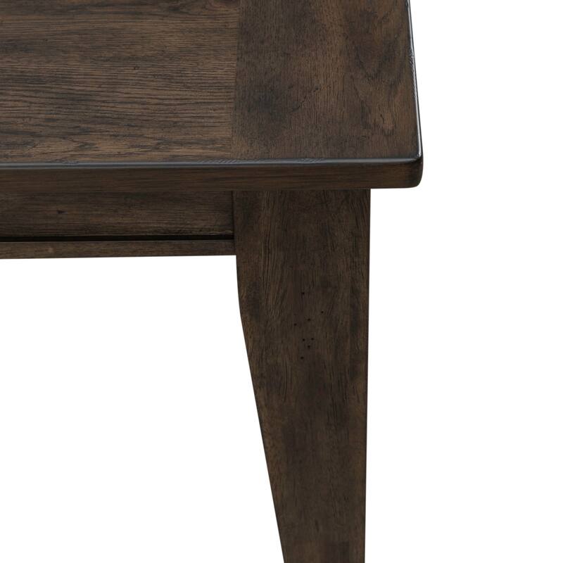 Midland Falls Rustic Brown 7 Piece Rectangular Table Set
