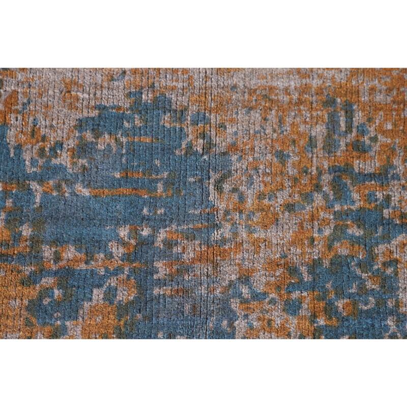 Abstract / Modern Area Rug Hand-Knotted Wool Carpet - 5'2" x 8'3"