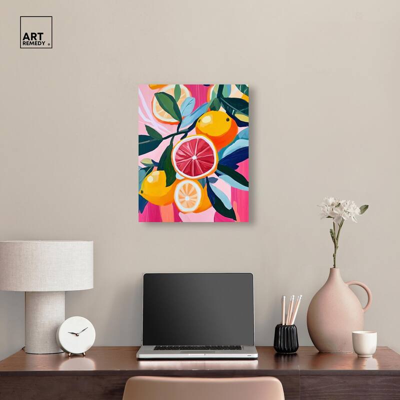 Juicy Paradox I Canvas by Art Remedy, Gallery Wrapped
