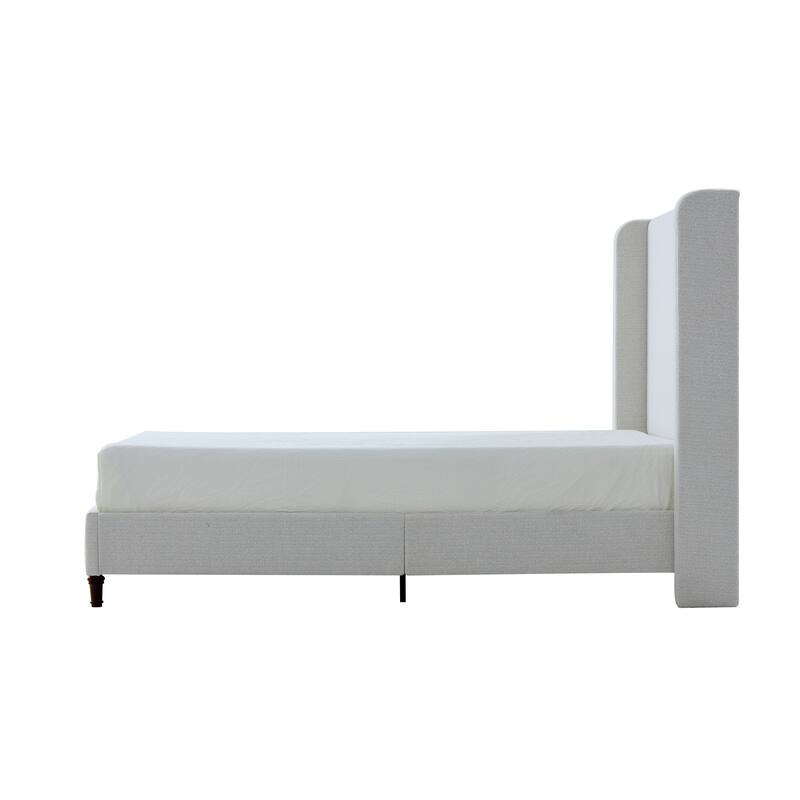 Christopher Knight Home - Bowie Contemporary Upholstered Bed with 54" High Headboard