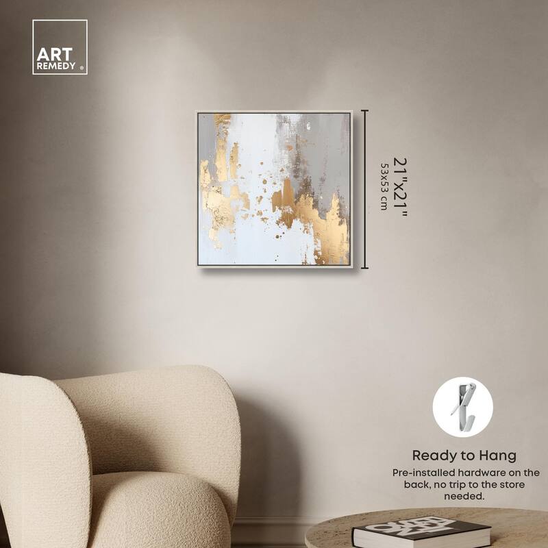 Ghostly Glimmer II Canvas by Art Remedy