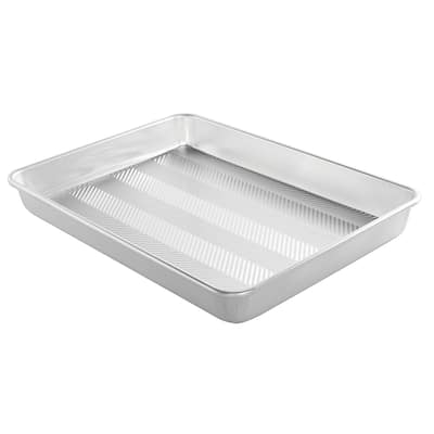 Nordic Ware Prism 13" X 18" High-Sided Sheet Cake Pan, Metallic