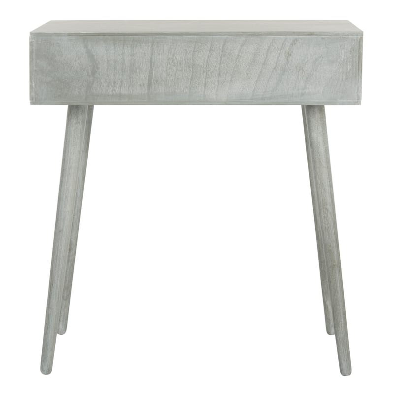 SAFAVIEH Pearla Antique White 2-Drawer Console Table - 28.3" x 13.8" x 30.8" - 28Wx14Dx31H