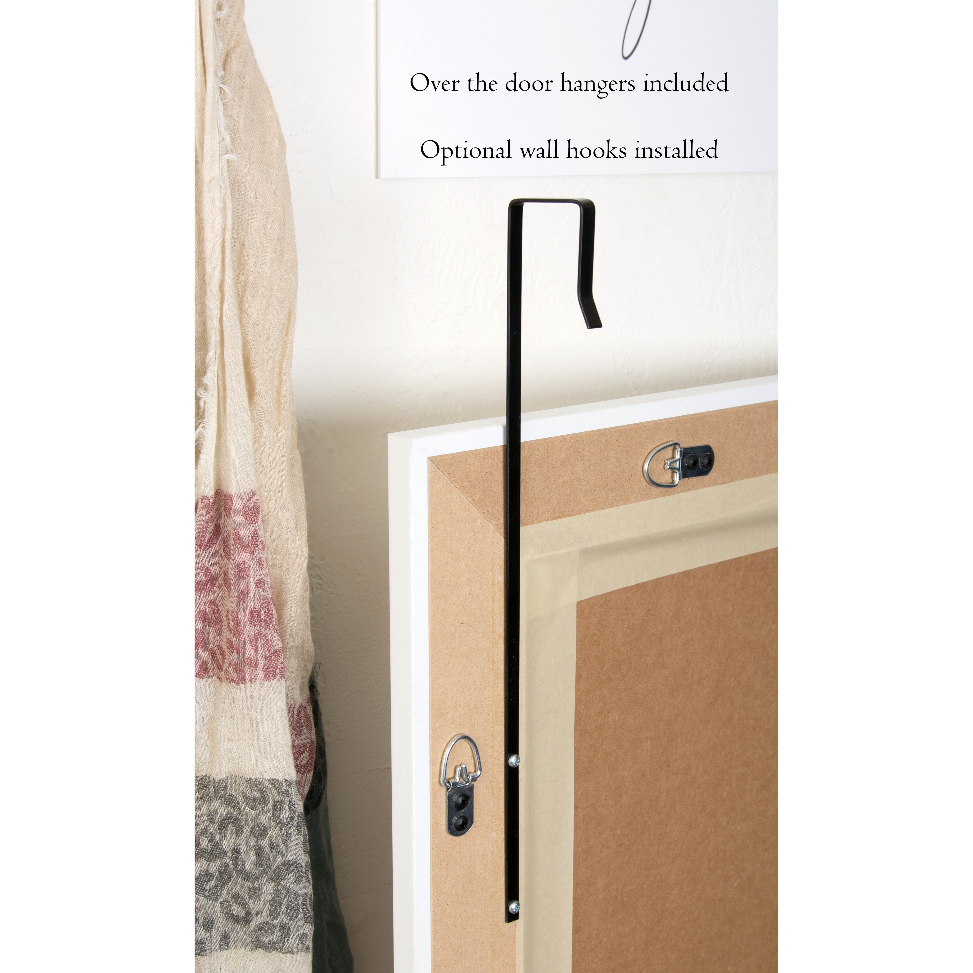 Over the door mirror hooks outlet