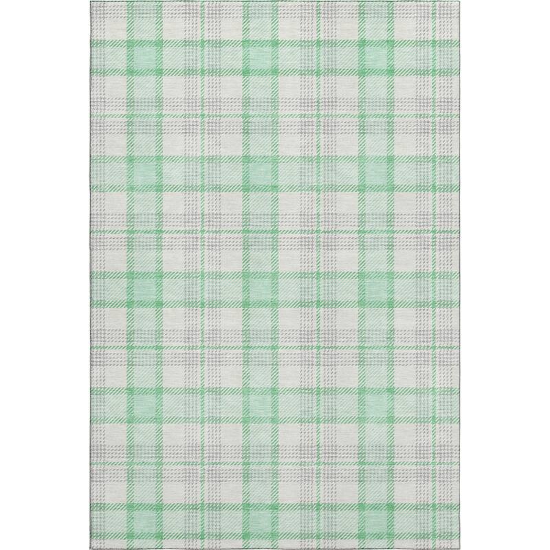 Premium Washable Super Soft Plaid Mayfield Rug