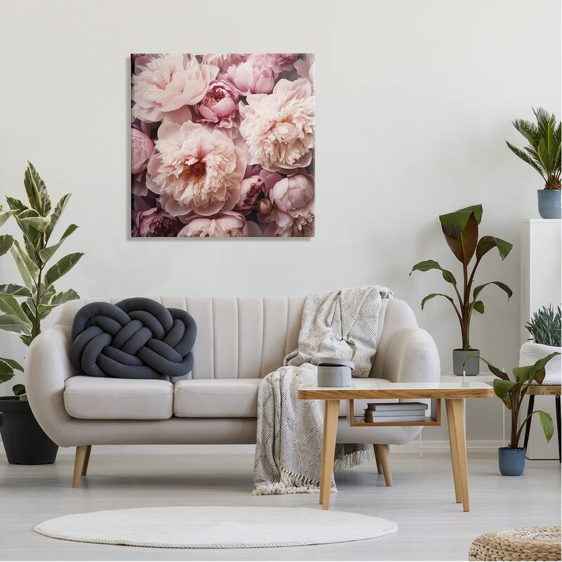 Stupell Mixed Pink Floral Photography Canvas Wall Art Design by Riley B