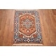 preview thumbnail 2 of 11, Geometric Heriz Serapi Medallion Area Rug Handmade Wool Carpet - 2'0"x 3'0"