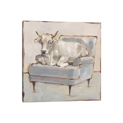 iCanvas "Moo-ving In III" by Ethan Harper Canvas Print