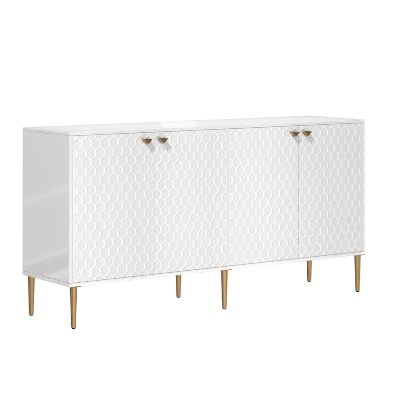 four-door cabinet