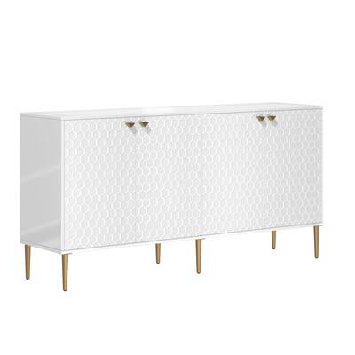 four-door cabinet