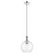 Option Clear Shade / Polished Nickel