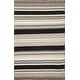 preview thumbnail 32 of 33, SAFAVIEH Handmade Flatweave Dhurries Loreen Modern Moroccan Wool Rug 5' x 8' - Natural/Black - Rectangle