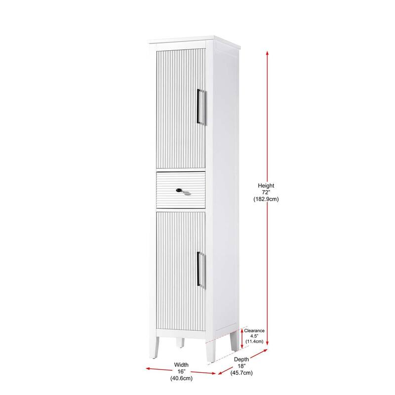 Kensington 16-28 Inch Bath Storage Cabinet