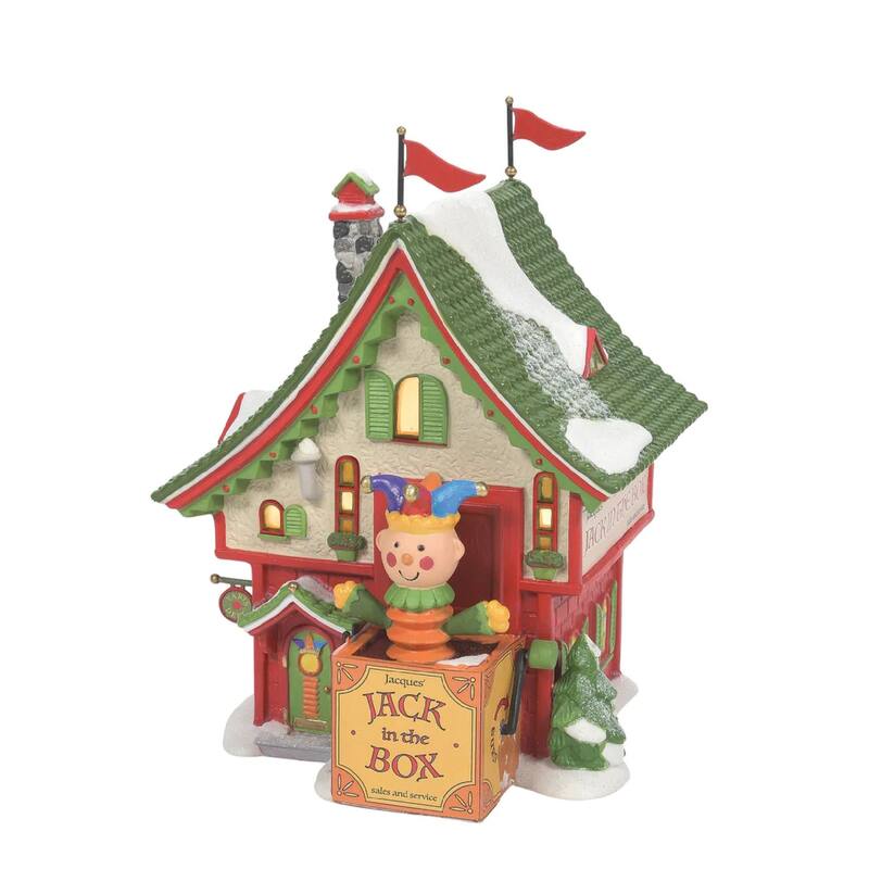 North Pole Lighted Christmas Jacques Jack In The Box Shop