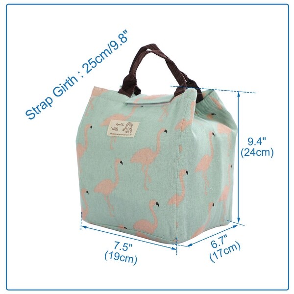linen lunch bag