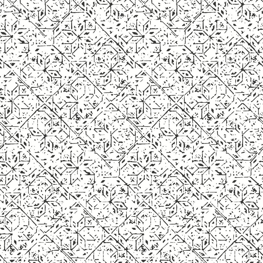 Galerie Wallcoverings Bazaar Floral Tangier Tile Non-woven Glitter Wallpaper Roll