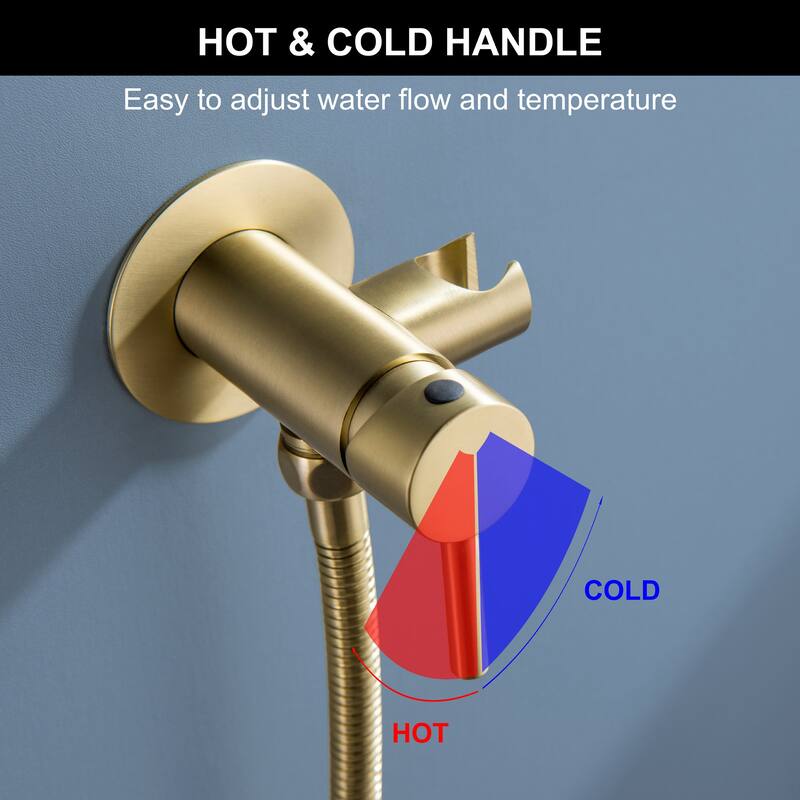 Wall Mounted Handheld Bidet Sprayer for Toilet Portable Pet Shower