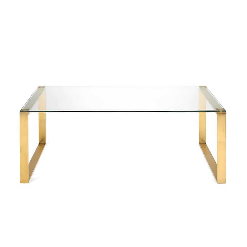 Gen Condo Glass Large Coffee Table Sleek Design