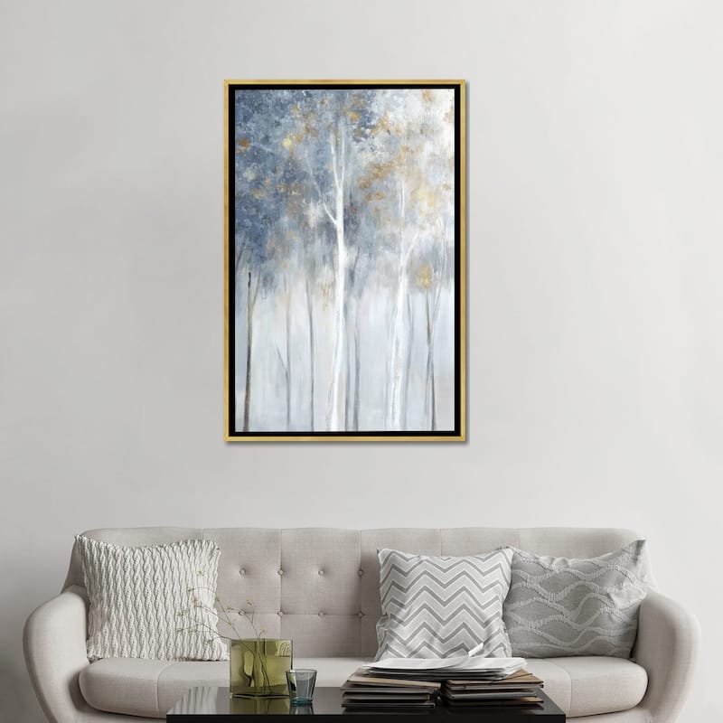 iCanvas "Fog and Gold II" by Eva Watts Framed Canvas Print