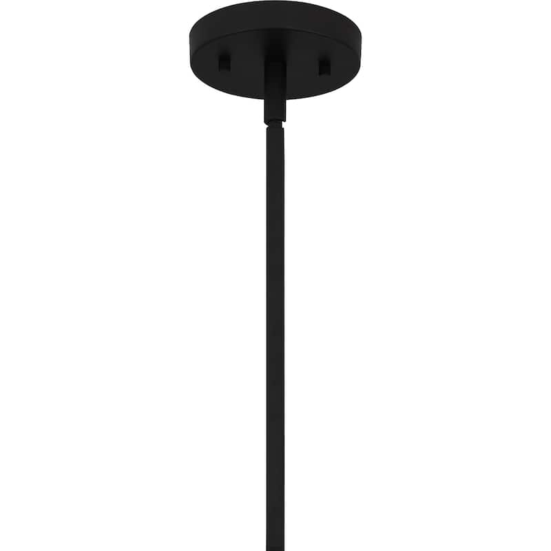 Penning 6-Light Matte Black Island Light