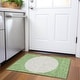 preview thumbnail 84 of 132, Premium Washable Super Soft Modern Zen Mayfield Rug Green - 1'8" x 2'6"