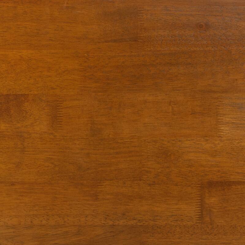 Farmhouse Style Trestle Base Solid Wood Coffee Table