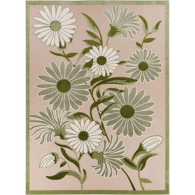 Nourison Aloha Indoor/Outdoor Floral Area Rug