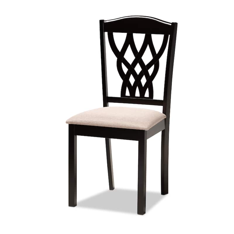 Salem Modern and Contemporary Wood 7-Piece Dining Set