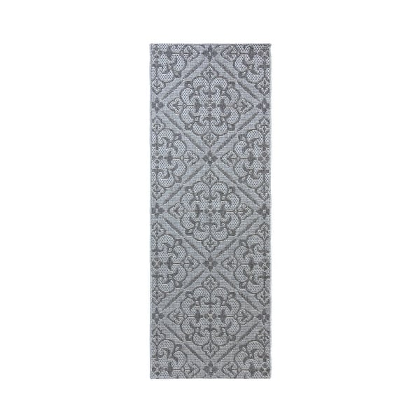 slide 2 of 7, Gertmenian Grace Premium Multi-Size Multi-Colored Flatweave Indoor/ Outdoor Area Rug Collection 2'2"x6' - TRENTON SILVER
