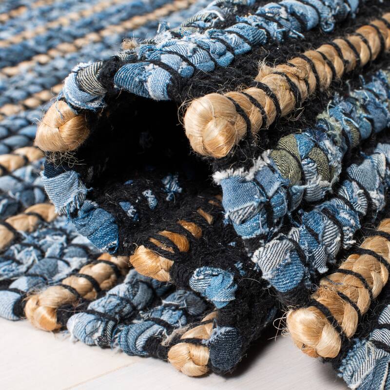 SAFAVIEH Handmade Cape Cod Leva Bohemian Jute Rug