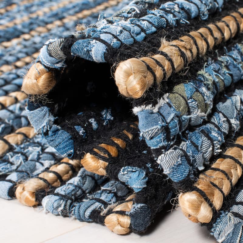 SAFAVIEH Handmade Cape Cod Shinako Bohemian Jute Rug