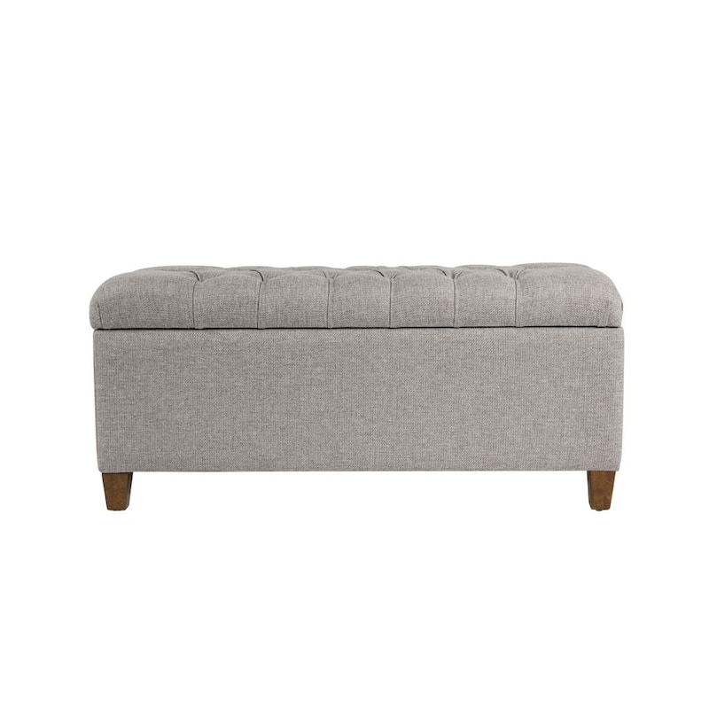 Porch & Den Charenton Tufted Storage Bench