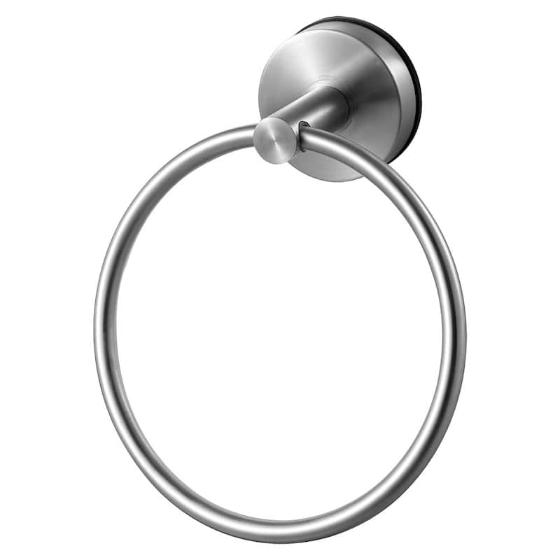 Transolid CTR Cara 6-1/2" Wall Mounted Towel Ring - Brushed Stainless